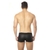 Cueca Boxer preta com enchimento frontal (SD045P) - Utilidades Shopping