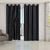 Cortina Blackout 50007preto PVC com Tecido Voil 2,80 m x 2,30 m - Preto 50007 - comprar online