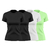 Kit 4 Camisetas Femininas UV PRO Manga Curta (197304777) - Utilidades Shopping