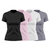 Kit 4 Camisetas Femininas UV PRO Manga Curta (197304777) - Utilidades Shopping