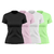 Kit 4 Camisetas Femininas UV PRO Manga Curta (197304777) - comprar online