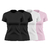 Kit 4 Camisetas Femininas UV PRO Manga Curta (197304777) - loja online