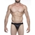 Cueca Jockstrap com Saqueira em Cirré Aberta Atrás com 3 Argolas (SD006P)