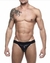 Cueca com Tule Atrás Preto com Slip Cirré - SD Clothing (SD035)