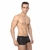 Cueca Boxer preta com enchimento frontal (SD045P)