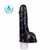 Pênis macio e flexível com Vibrador 16,5 x 3,5 cm cor Preto (KT320P)