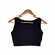 Cropped Patroa Liso Preto (2646)