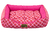 Cama Retangular para Cachorro ou Gato Luppet Luxo Rosa Geométrico (LP9021-02) - comprar online