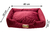 Cama Retangular para Cachorro ou Gato Luppet Super Luxo Bordo (LP101916-01) - comprar online