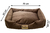 Cama Retangular para Cachorro ou Gato Luppet Super Luxo Marrom (LP101916-03) na internet