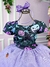 Vestido Fantasia Tematicos Kids Halloween Saia Lilas (VESTFTTMCKDSHLLWSALL) - Utilidades Shopping