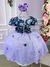 Vestido Fantasia Tematicos Kids Halloween Saia Lilas (VESTFTTMCKDSHLLWSALL)