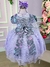 Vestido Fantasia Tematicos Kids Halloween Saia Lilas (VESTFTTMCKDSHLLWSALL) na internet