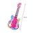 KIT MICROFONE GUITARRA INFANTIL MENINAS PEDESTAL ROCK STAR AMPLIFICADOR MUSICAL KARAOKE MP3 CELULAR (7750) - comprar online