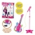 KIT MICROFONE GUITARRA INFANTIL MENINAS PEDESTAL ROCK STAR AMPLIFICADOR MUSICAL KARAOKE MP3 CELULAR (7750) na internet