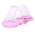 BERCO DE BEBE PORTATIL MOSQUITEIRO INFANTIL TENDA COLCHONETE CERCADINHO CAMA DOBRAVEL MENINA ROSA (4169) - Utilidades Shopping