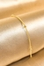 Pulseira Corrente Lisa com Bolinhas Banhado em Ouro 18k (PL0036) - comprar online