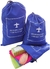 KIT SACO PARA VIAGEM - AZUL - COM 3 SACOS P/M/G (22343) - comprar online