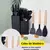 Kit 19 Peças Utensílios Cozinha Silicone Tábua Conchas Facas - loja online