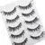 Natural 3D Mink Cílios Postiços, Falso Eye Lashes, Maquiagem Ferramentas de Beleza, Atacado, 38 Estilos, 5 Pares