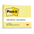 Bloco Adesivo 38mmX50mm POST-IT Amarelo 4 Blocos c/ 100 Folhas Cada