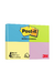 Bloco Adesivo 38mmX50mm POST-IT Neon 4 Cores c/ 100 Folhas Cada