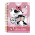 Caderno Smart Minnie DAC 10 Divisórias c/ 80 Folhas - Teixeira Papelaria