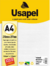 Papel Vergê Branco A4 USAPEL 120g c/ 50 Folhas