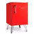 Heladera Whirlpool BM Retro Roja 76lts WRA09R3