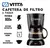 Cafetera de filtro Vitta 6 Tzas CMF0800S03 Negra - comprar online