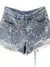 Shorts Jeans com Pedraria