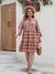 Vestido com Babados Midi Plus Size - ZMI FASHION STORE