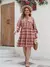 Vestido com Babados Midi Plus Size - ZMI FASHION STORE