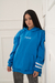 Hoodie Own Your Life - Azul Napoli en internet