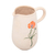 JARRO DECORATIVO DE CERAMICA FLOR LARANJA TRENTO 14,5CM X 10CM X 15,5CM na internet