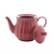 BULE P/ CHÁ DE PORCELANA PÉTALA VERMELHO MATT 950ml - comprar online