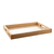 BANDEJA DE MADEIRA PINUS C/ SISAL NATURAL 30x17x4,5cm WOODART