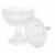 POTICHE DECORATIVO CRISTAL DE CHUMBO C/PE LYS 14x22cm - comprar online