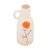 JARRO DECORATIVO DE CERAMICA FLOR LARANJA TRENTO 12CM X 10CM X 23,5CM na internet