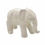 ELEFANTE DECORATIVO OFF WHITE 22x15cm - ESPRESSIONE