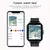 Imagem do Smartwatch para esportes ao ar livre para homens e mulheres, HD Bluetooth, opção de 2 estilos de pulseiras, IP67 impermeável
