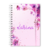 Caderno: Roxo e Rosa