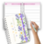 Caderno A 5 Flores Brancas e Roxas - comprar online