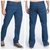 Kit 2 Calça Jeans Masculino Reto para Trabalho sem Stretch