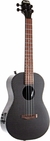 KLOS Deluxe Ukelele Tenor Electroacústico de Fibra de Carbono Negro con Funda y Accesorios