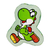 Almofada Yoshi Verde Mario Bros