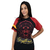 Camiseta Básica Raglan Harry Potter Grifinoria Unisex