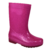 Bota Galocha Cano Médio Infantil Pink/Rosa com Glitter