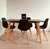 Imagen de MESA NORDICA + 4 SILLAS EAMES