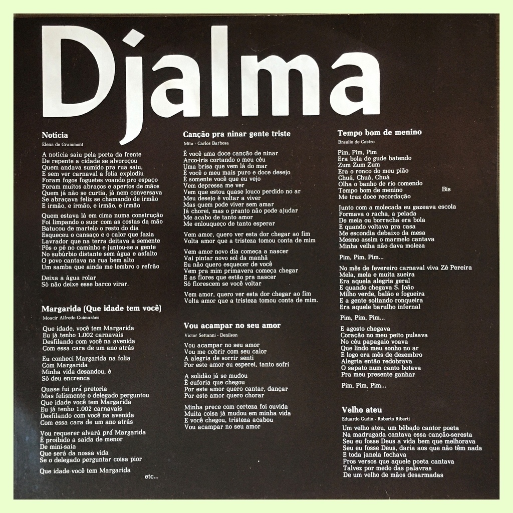 LP Djalma Pires - Djalma Pires - Comprar em Abdusons